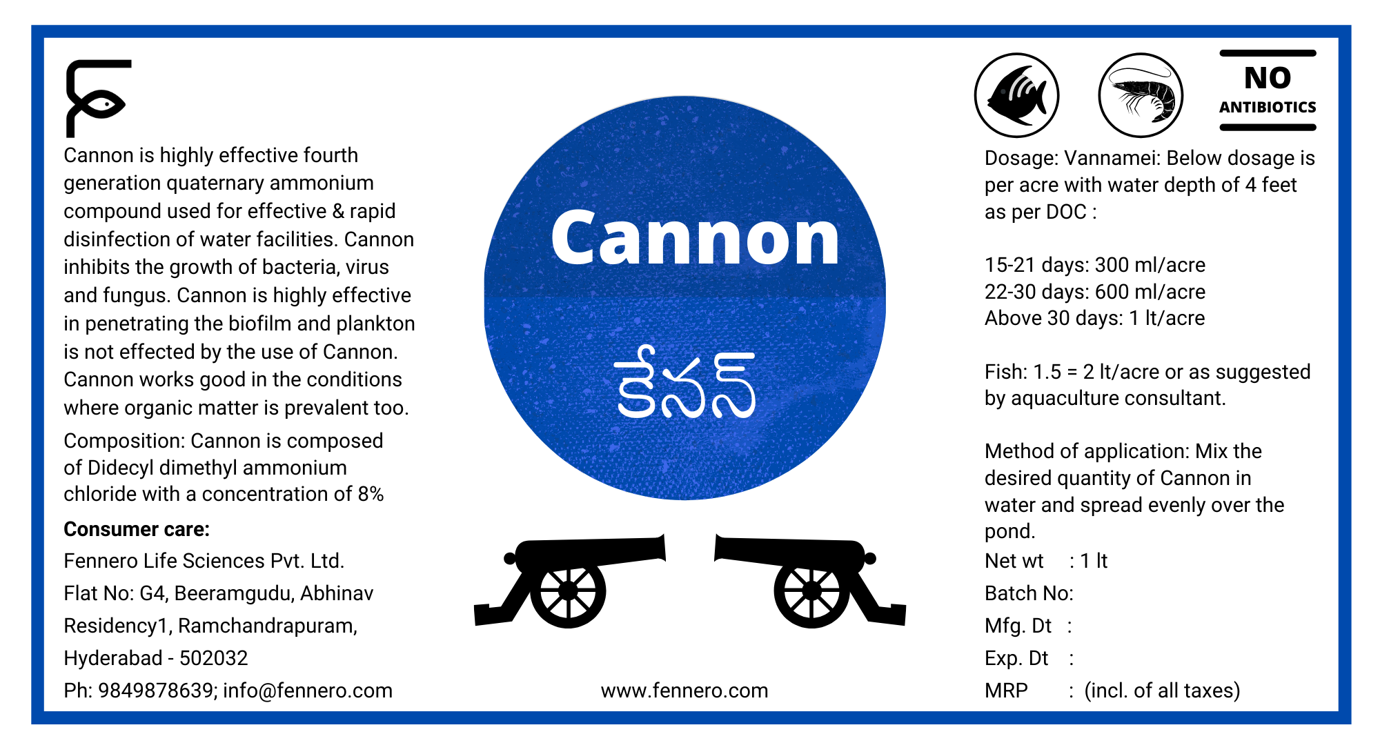 Cannon 1 lt